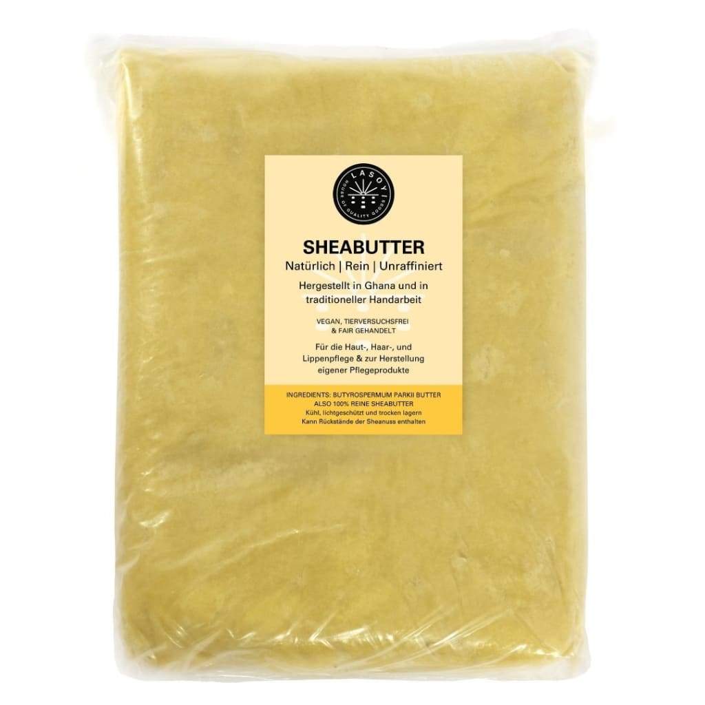 3,5 Kg unraffinierte Sheabutter aus Wildsammlung für Kosmetik